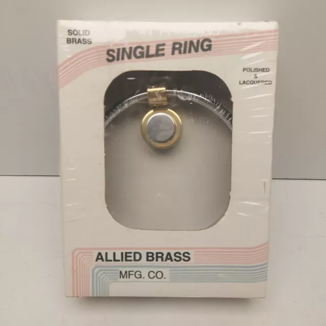 Allied Brass MFG.CO Solid Brass-Chrome Single Ring Style 416