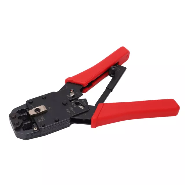 (HT-2008R)Network Crimp Tool Ergonomic Handle Network Scale Fast And Accurate