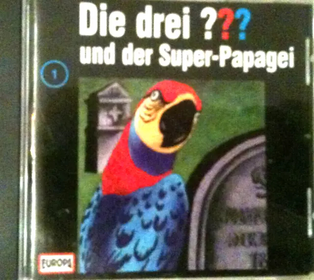 CD  -  Die Drei ??? Fragezeichen -  und der Super-Papagei  - Nr.1