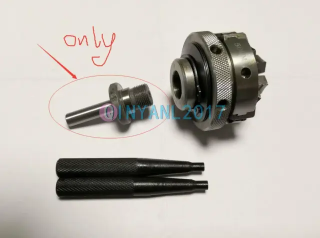DIY use 10 MM Holding Arbor Fit For K01-50 2" Self-centering 3 Jaw Mini Chuck
