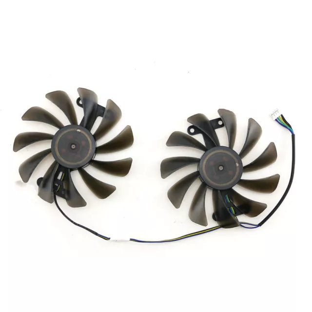 Pair Graphics Card Cooling Fan Cooler for ELSA GeForce GTX1080 1070 8GB GLADIAC 2