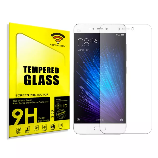 ACTECOM® CRISTAL TEMPLADO PANTALLA 0.2MM PARA XIAOMI Mi4S CON CAJA 2