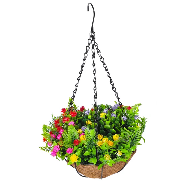 Cesto Di Fiori Cesto Appeso Cesto Appeso Cesto Di Piante In Plastica 31cm - Foto 8