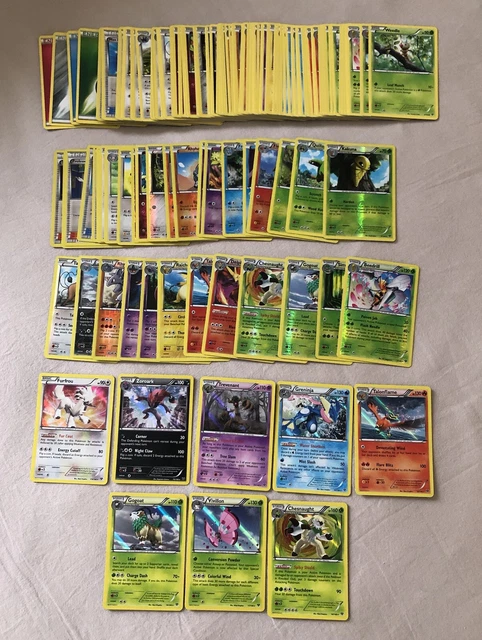 Rare Reverse Lot LOT CARTE POKEMON XY de Base - 157 Cartes - Co Unco Rare Reverse Holo ...