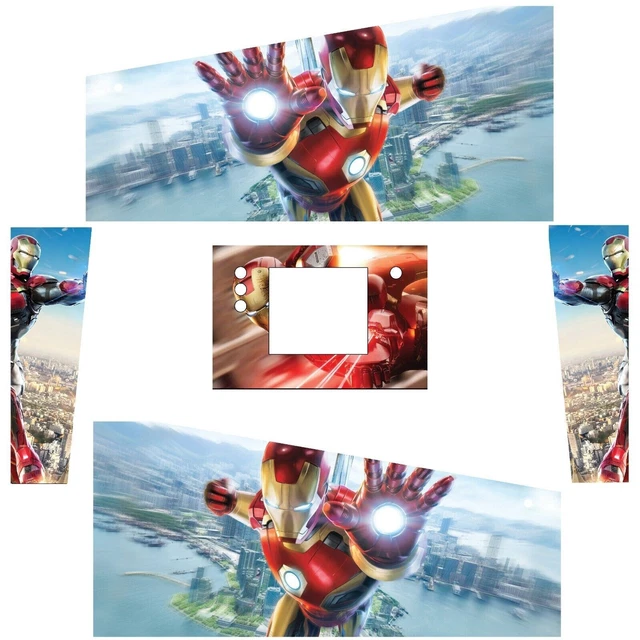 Stickers Iron Man Pour Pincab / Flipper - Neuf
