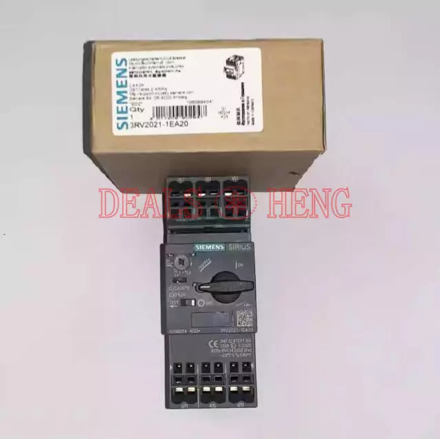 New One Siemens 3RV2 021-1EA20 Circuit Breaker 3RV2021-1EA20