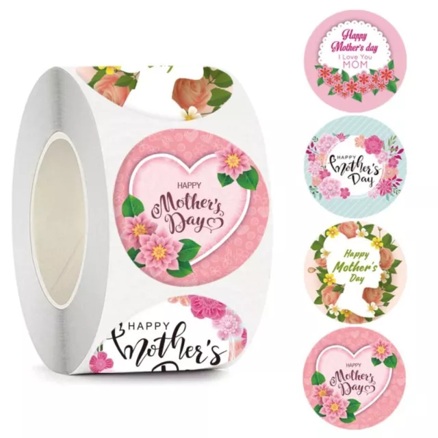 1inch/2.5cm DIY Seal Roll Mother's Day Sticker  Party Favors