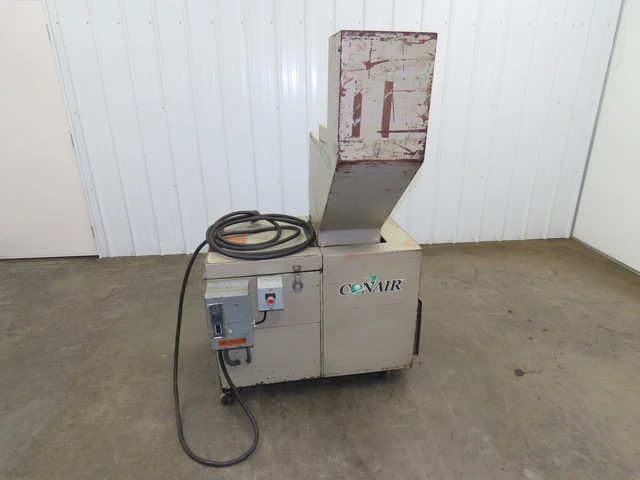 Conair JC-5 Wor-tex Granulator Grinder 5Hp 1/4" Holes 8x10" Infeed 240V 3Ph