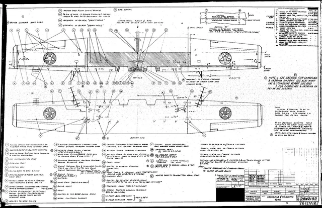 CONSOLIDATED CATALINA PBY Drawings Period WW2 Factory Blueprints Set ...