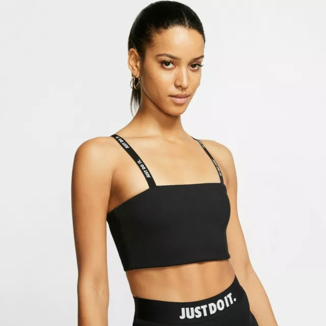 Nike Women's Crop Jdi Just Do It Top Size Xl New Cj2606 010