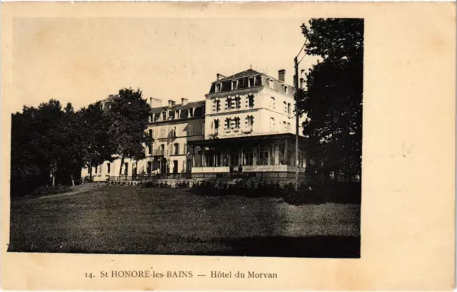 CPA St-HONORÉ-les-BAINS Hotel du MORVAN Nievre (100308)