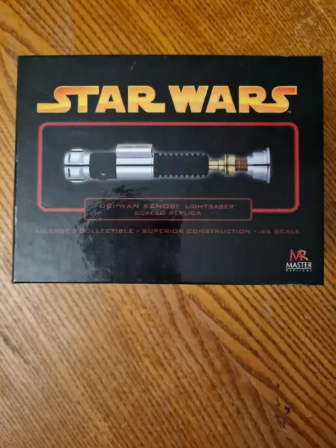 Master Replicas Star Wars Obi-Wan Kenobi Episode 3 Replica Lightsaber (BOX ONLY)