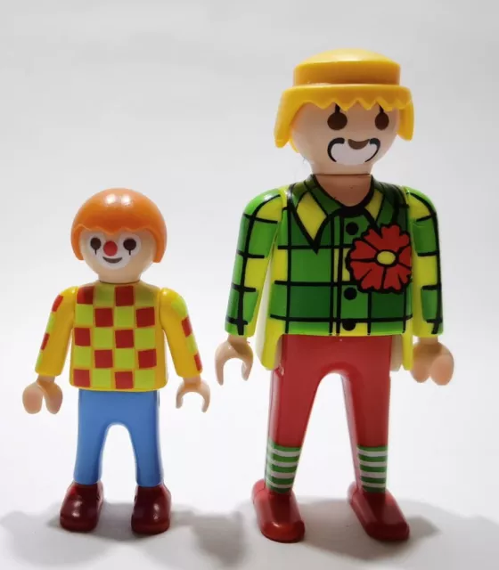 **Playmobil** Clown Figur Mann + Kind Schminke Zirkus Ersatz Zubehör