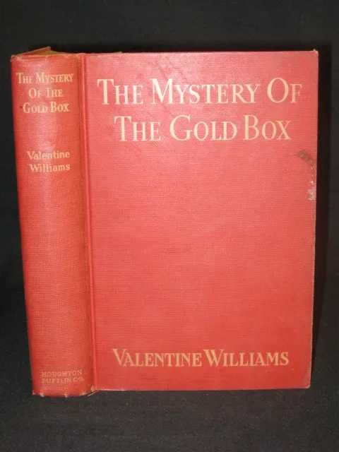 Valentine Williams MYSTERY OF THE GOLD BOX 1932 1stEd