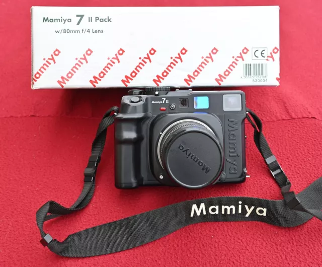 Mamiya 7II Pack avec objectif 1:4 f = 80 mm