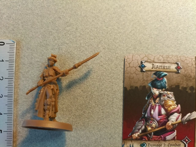 Miniature + Carte En Anglais ZOMBICIDE WHITE DEATH - Eternal Empire, Réf. G637