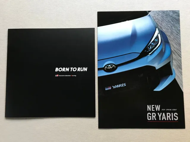 2024 Toyota GR Yaris Spring Debut Brochure & Toyota GR Gazoo Racing Catalog Set