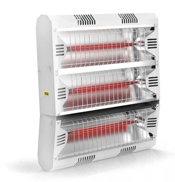 Outdoor Heizstrahler Halogen Hathor 6000 W Infrarotstrahler 23 m² Gewerbe Heizer