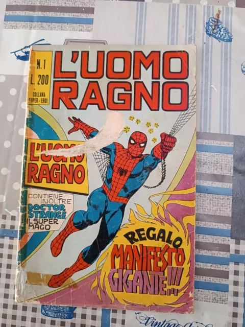 Uomo Ragno Corno n.1 Originale