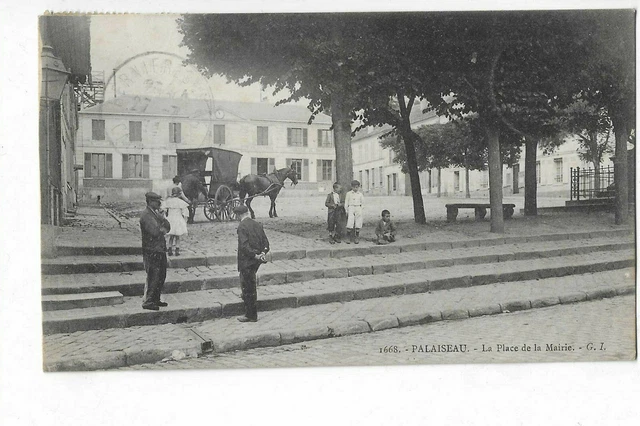 91  Palaiseau  La Place De La Mairie