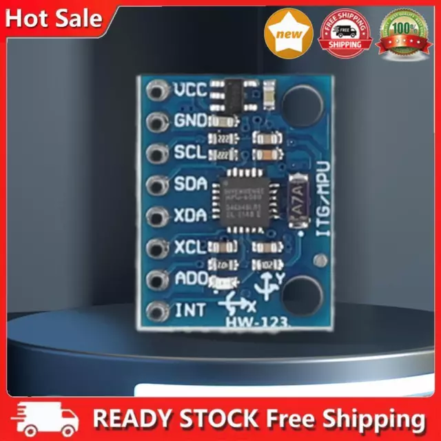 GY-521 MPU-6050 6 DOF Gyroscope Sensor Module IIC I2C MPU6050 Module for Arduino