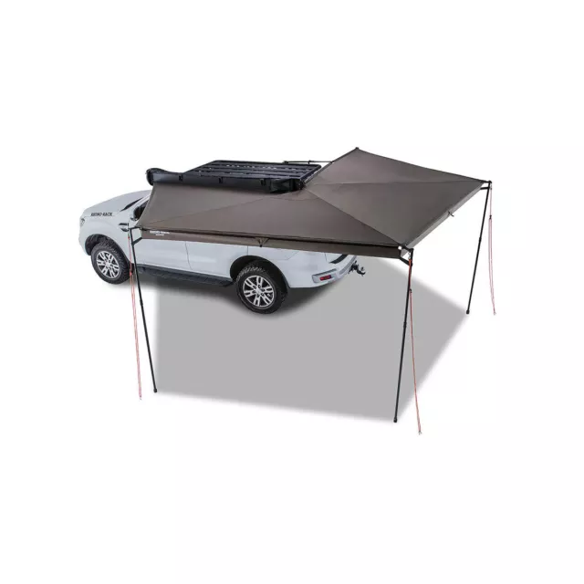 Rhino-Rack Batwing Awning (Left) Awning Roof Rack Provides 270 Degrees Of Shade 2