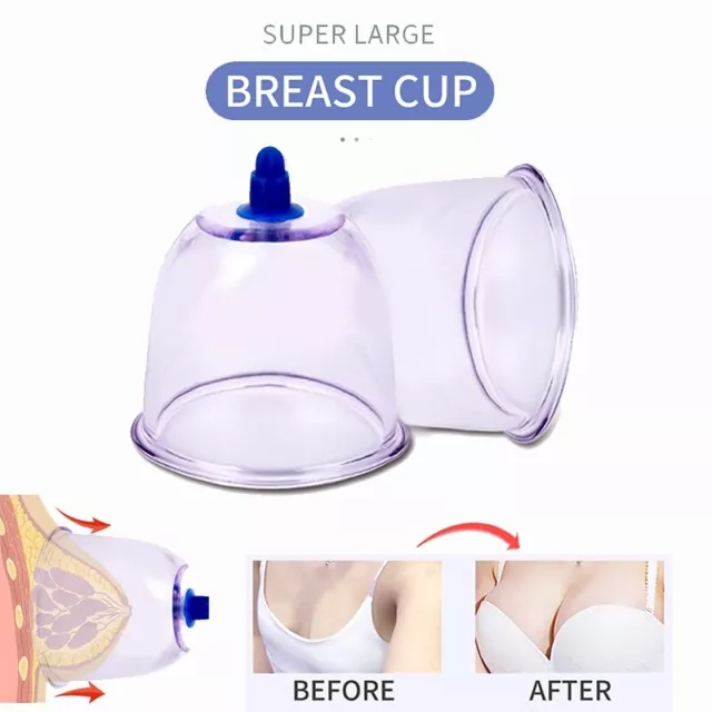 Large cup Breast Enlargement Massager Butt Vacuum Pump Enhancement Massage