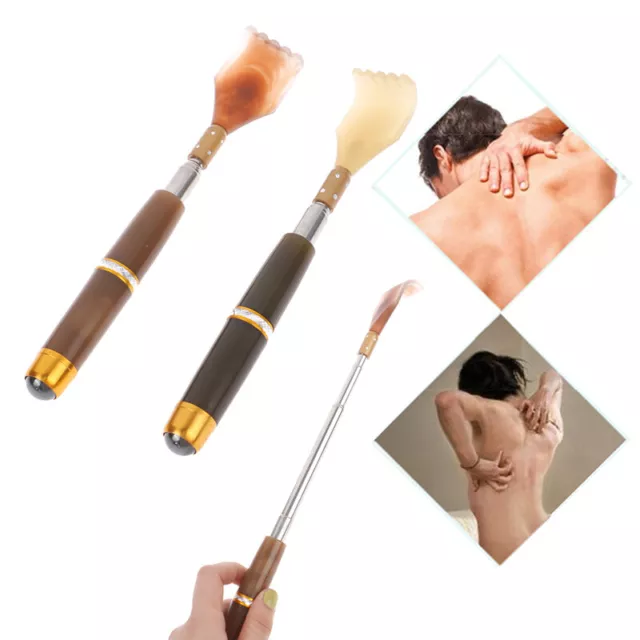 Back Scratcher & Massager With Telescopic Extendable Rod Handheld Magnetic be-wf