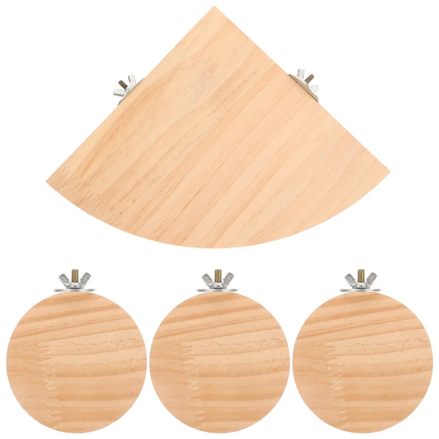 4PCS Hamster Standplattform Meerschweinchen-Plattform fanförmige Plattform