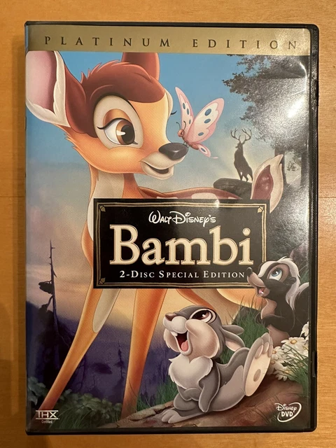 Bambi (Two-Disc Platinum Edition) - DVD - VERY GOOD