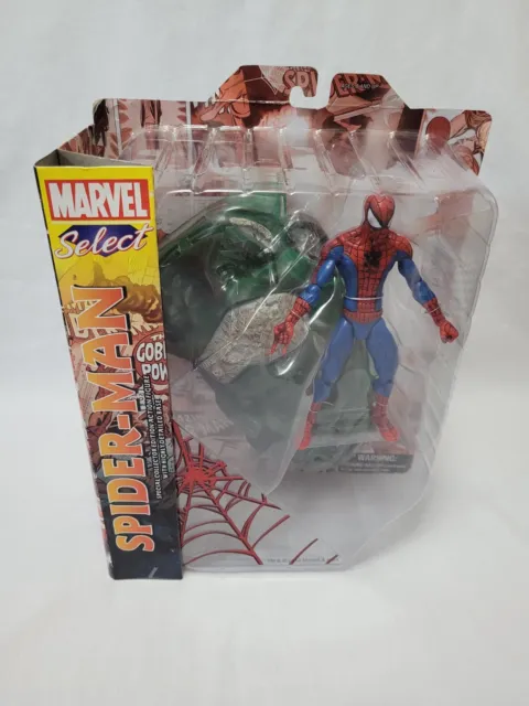 NEW MARVEL SELECT SPIDER-MAN Diamond Select Toys 7” ACTION FIGURE Peter Parker