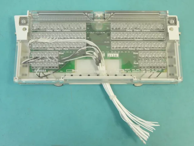 HP/Agilent/Keysight E1465A (E1465-80010) 16 x 16 Relay Matrix VXI Module