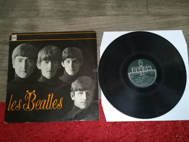 ultra rare LP les Beatles OSX 222 France 1963