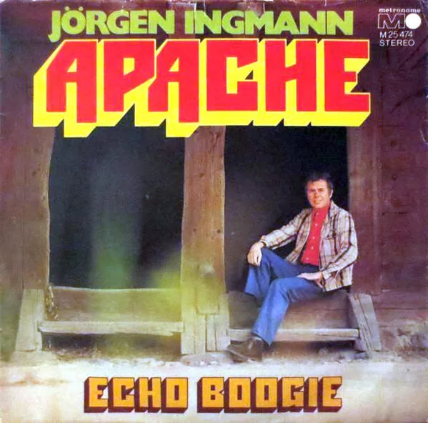 Jørgen Ingmann - Apache (7", Single, RE, Sil) (Very Good Plus (VG+)) - 87052281