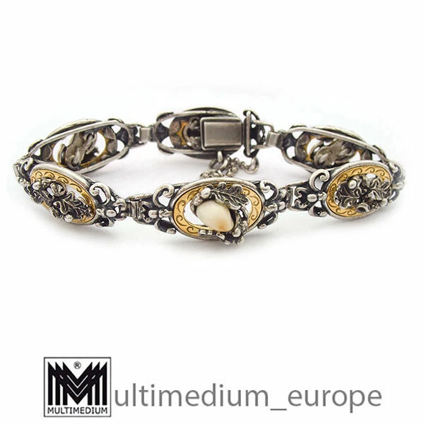 Silber Armband Grandel  Eichenlaub silver bracelet