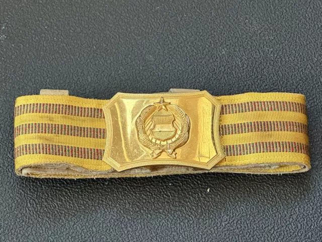 Vintage Russian Military Officers Dress Belt Buckle