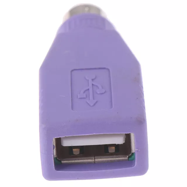 1PC USB Female To PS2 PS/2 Male Adapter Converter keyboard Mouse Mice`