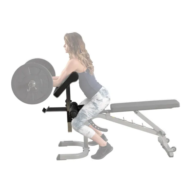 Body-Solid Weight Bench Preacher Curl Attachment