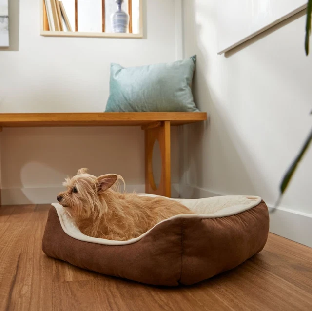 Frisco Rectangular Bolster Cat & Dog Bed house