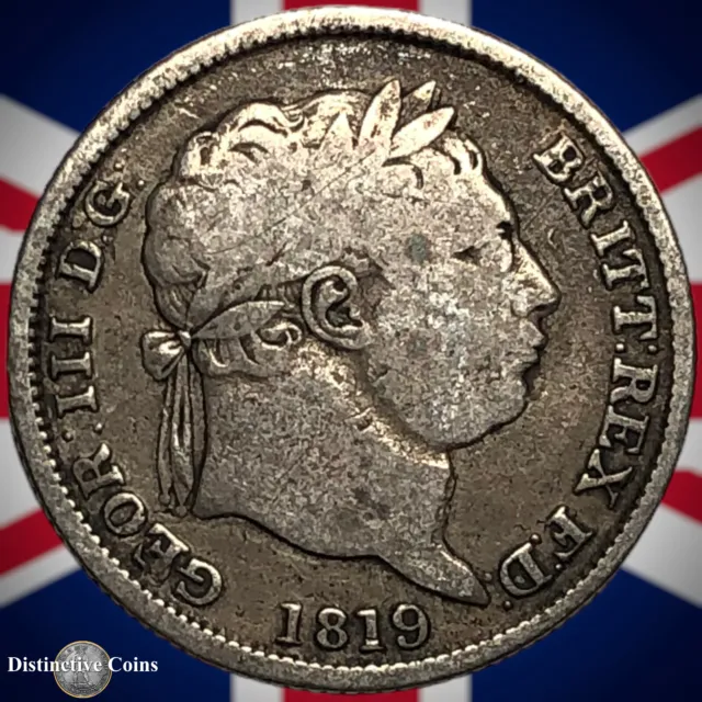 Great Britain 1819 British One Shilling GB0062