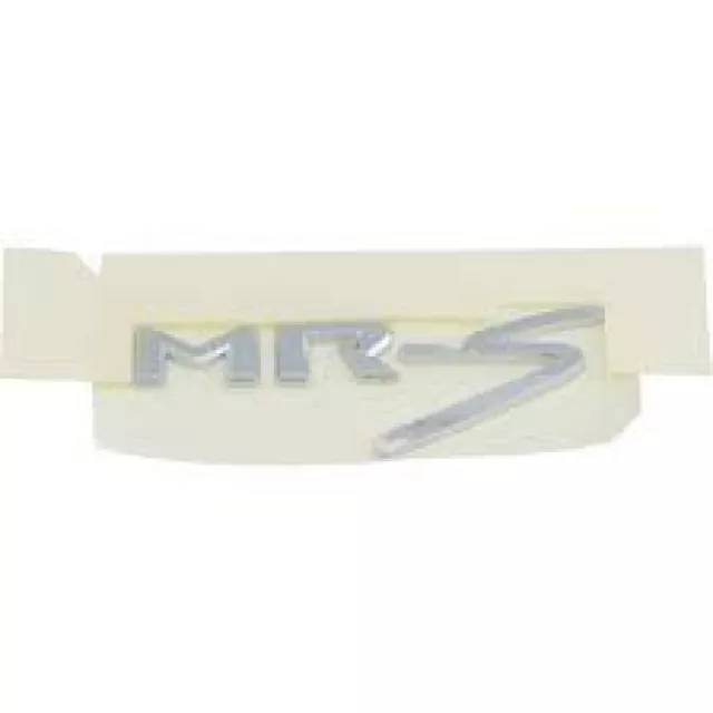 TOYOTA Genuine MR2 Spyder MRS Rear Emblem Badge Chrome 75471-17130 NEW