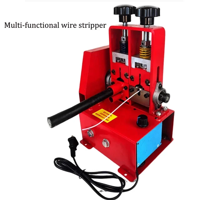 ELECTRIC WIRE STRIPPING Machine Cable Wire Peeling and Stripping Copper ...