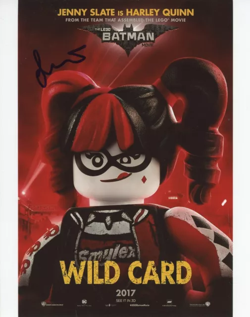 ~~ JENNY SLATE Authentic Hand-Signed ~HARLEY QUINN - LEGO BATMAN ~ 8x10 Photo ~~