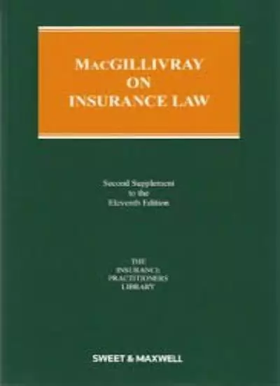 MacGillivray on Insurance Law (2nd Supplement),Professor John Bi