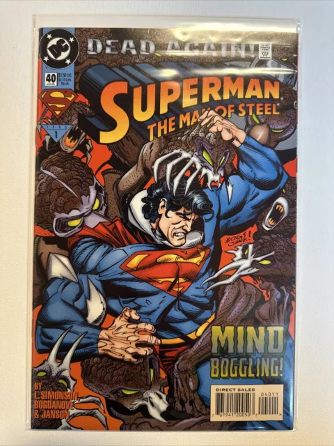 Superman The Man of Steel #40 DC US Comics (Vol.1) USA 1991-2003