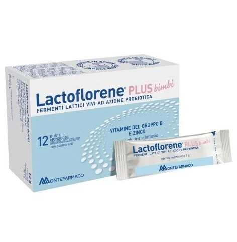 Lactoflorene plus bimbi 12bustine
