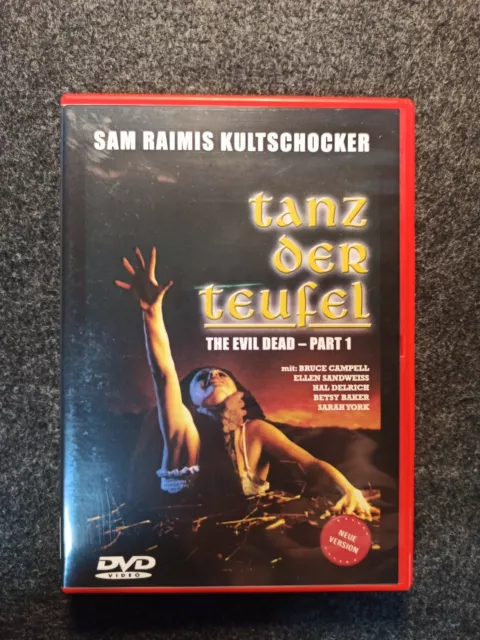 Tanz der Teufel 1 - The Evil Dead - Part 1 (DVD) sehr guter Zustand ! -3627-