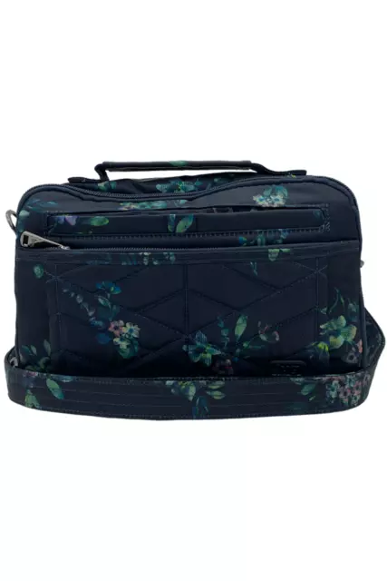 Lug RFID Top Handle Crossbody Bag Scoop 2 Bouquet Navy