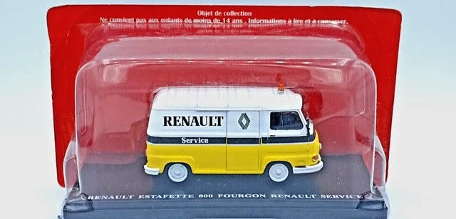 Renault  Estafette 800  Fourgon  Renault  Assistance  -  Ixo / Hachette  -  1/43