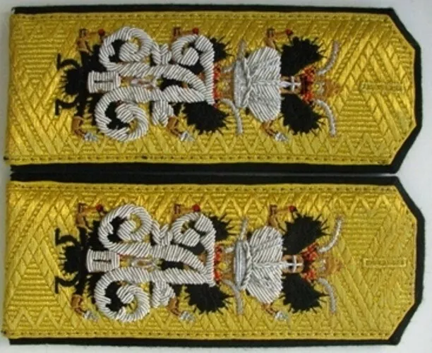 Shoulder-boards Admiral General II half of the XIX century,Russian Empire, Repro